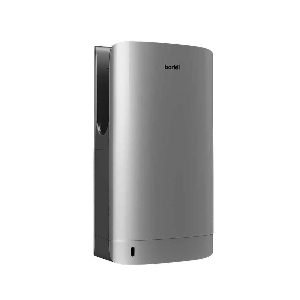 Baridi Hand Dryer with HEPA Filter & Auto-Sensor 1750W/230V - Silver