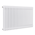 Baridi Horizontal Traditional 2 Column Radiator 600 x 1012mm – White