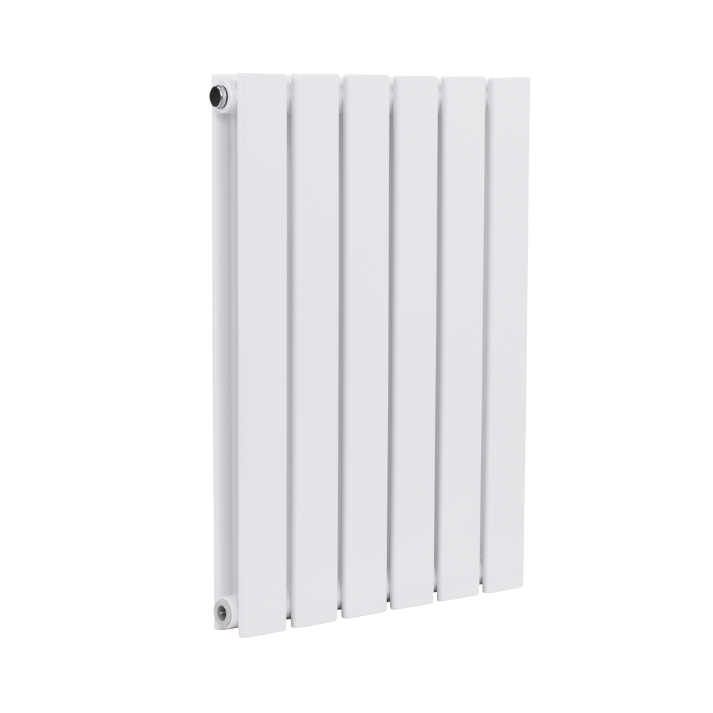 Baridi Horizontal Radiator Contemporary Double Flat Panel Design 600 x 420mm – White