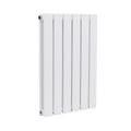 Baridi Horizontal Radiator Contemporary Double Flat Panel Design 600 x 420mm – White
