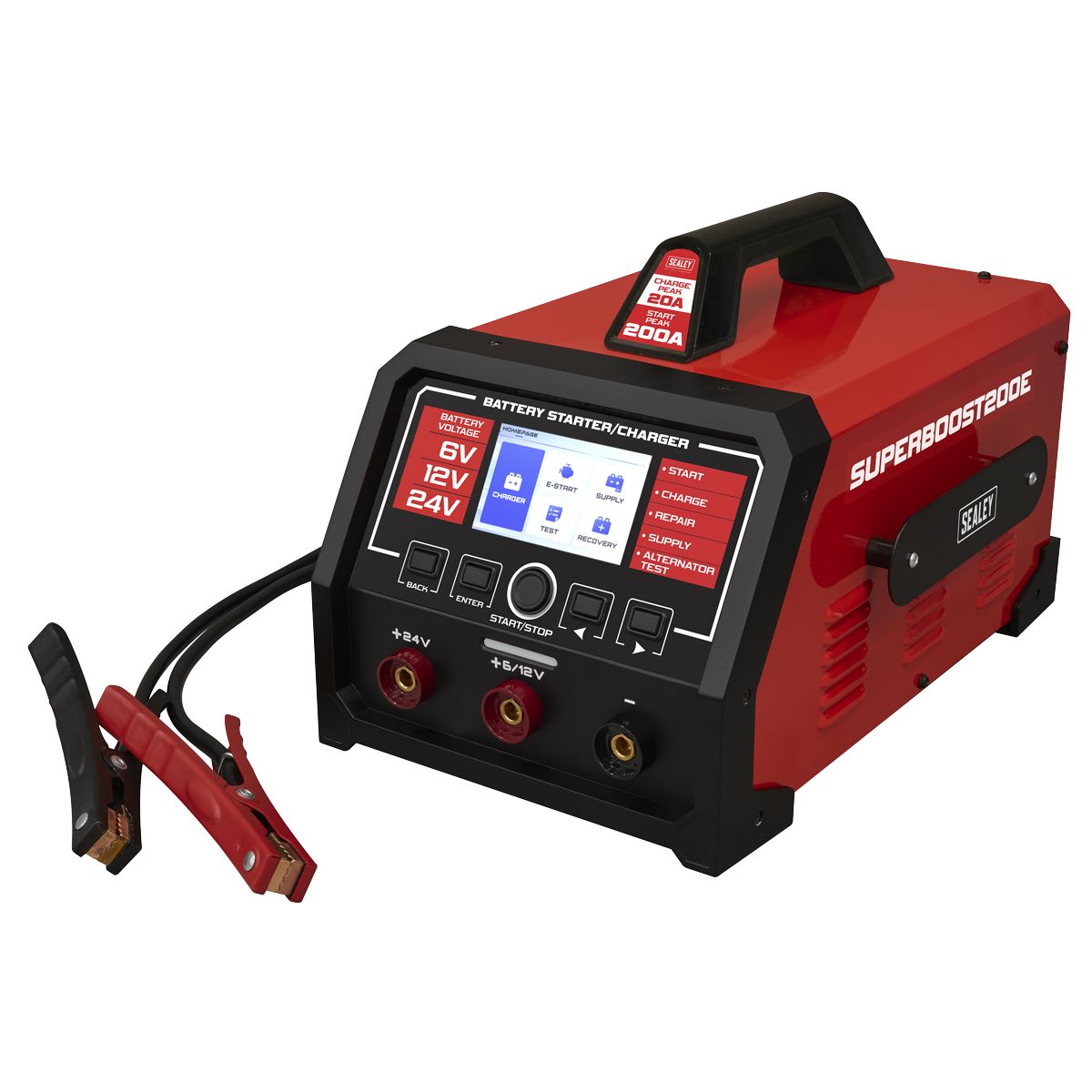 Superboost 6/12/24V Battery Starter Charger 200A (SUPERBOOST200E)