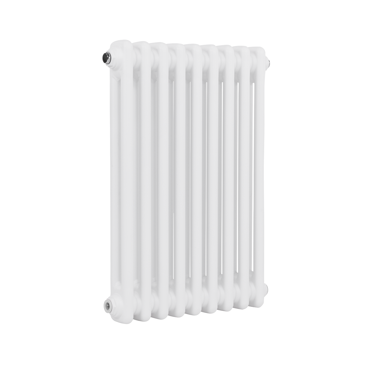 Baridi Horizontal Traditional 2 Column Radiator 600 x 427mm – White