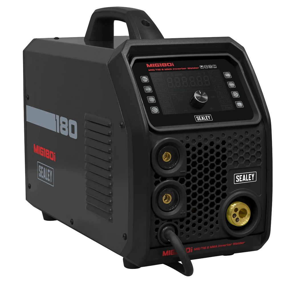 MIG/TIG & MMA (Arc/Stick) Inverter Welder 180A (MIG180I)