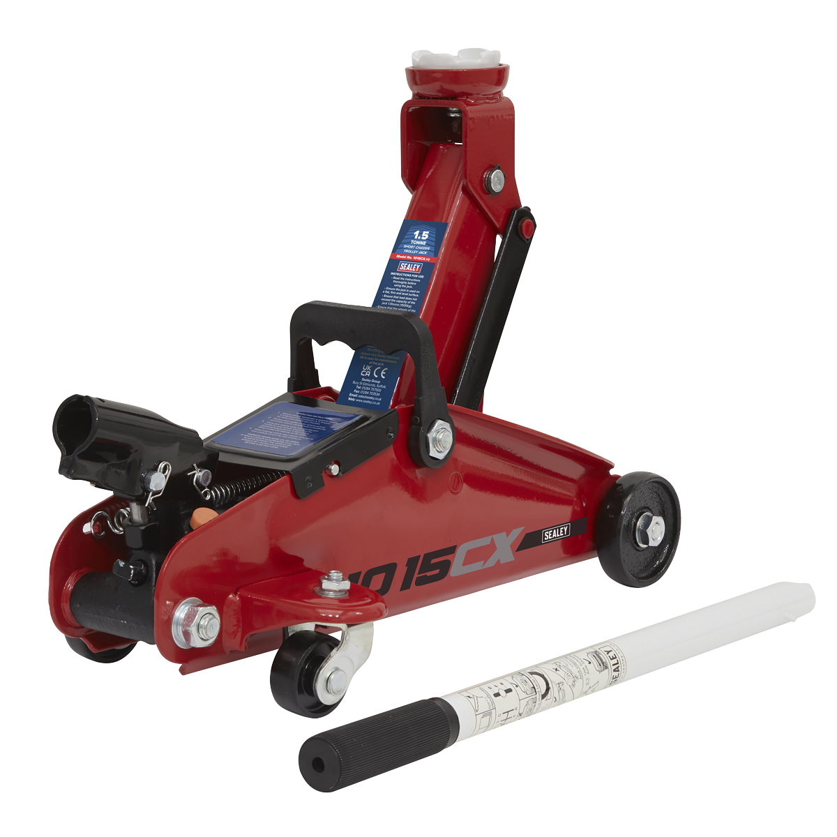 Short Chassis Trolley Jack 1.5 Tonne