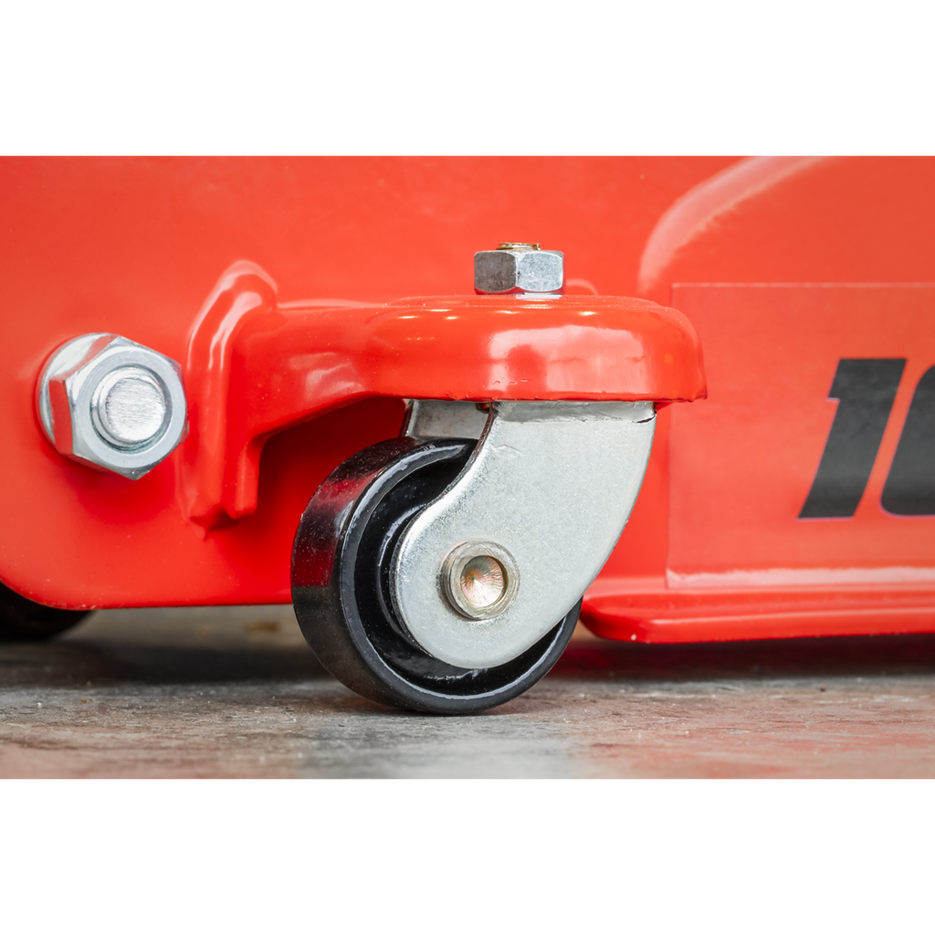 Low Profile Short Chassis Trolley Jack, 2 Tonne, Red (1020LE)