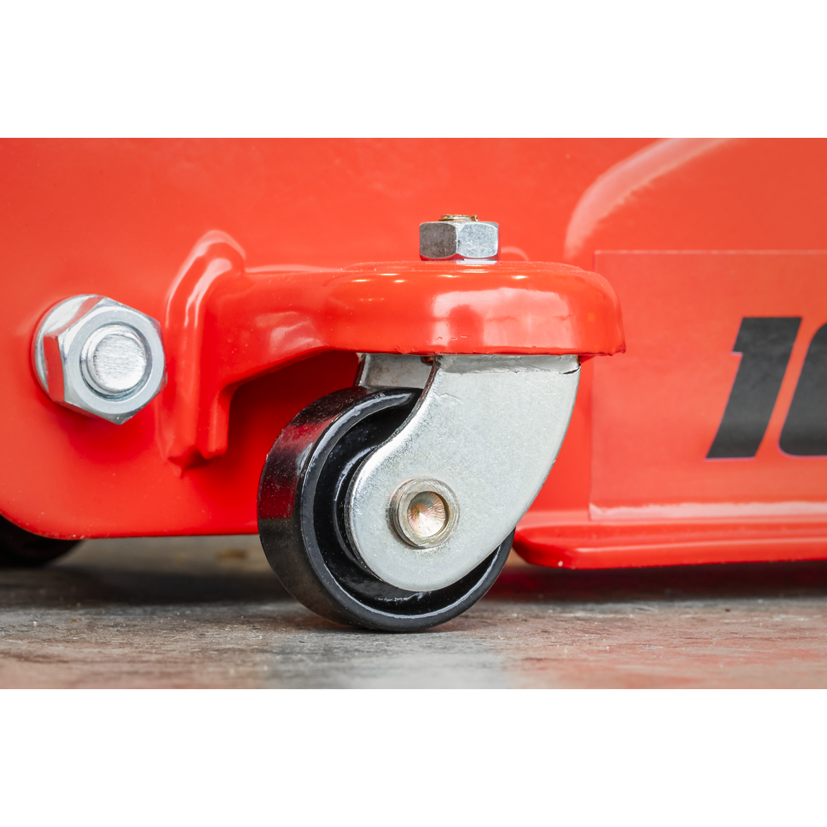 Low Profile Short Chassis Trolley Jack, 2 Tonne, Red (1020LE)