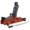 Low Profile Short Chassis Trolley Jack, 2 Tonne, Red (1020LE)