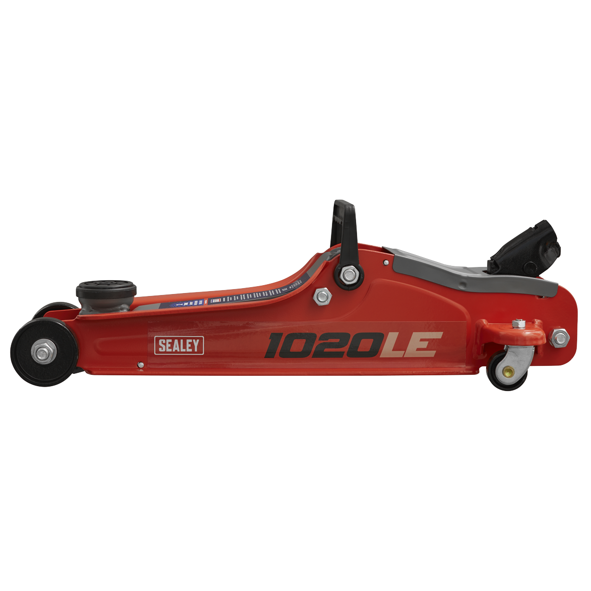 Low Profile Short Chassis Trolley Jack, 2 Tonne, Red (1020LE)