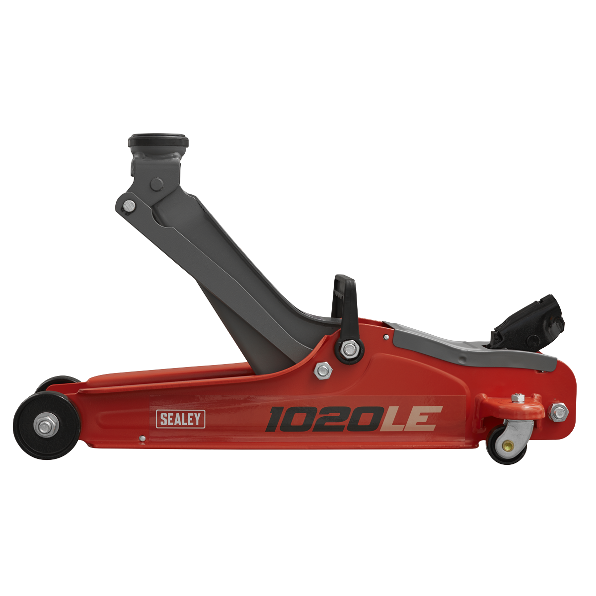 Low Profile Short Chassis Trolley Jack, 2 Tonne, Red (1020LE)
