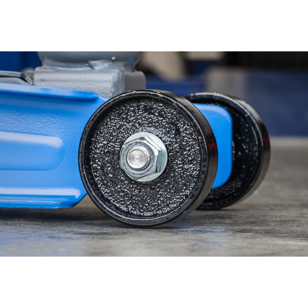Low Profile Short Chassis Trolley Jack, 2 Tonne, Blue (1020LEB)