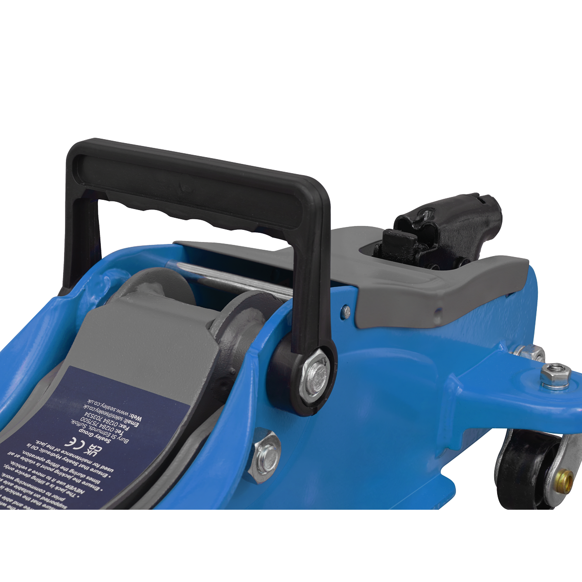 Low Profile Short Chassis Trolley Jack, 2 Tonne, Blue (1020LEB)