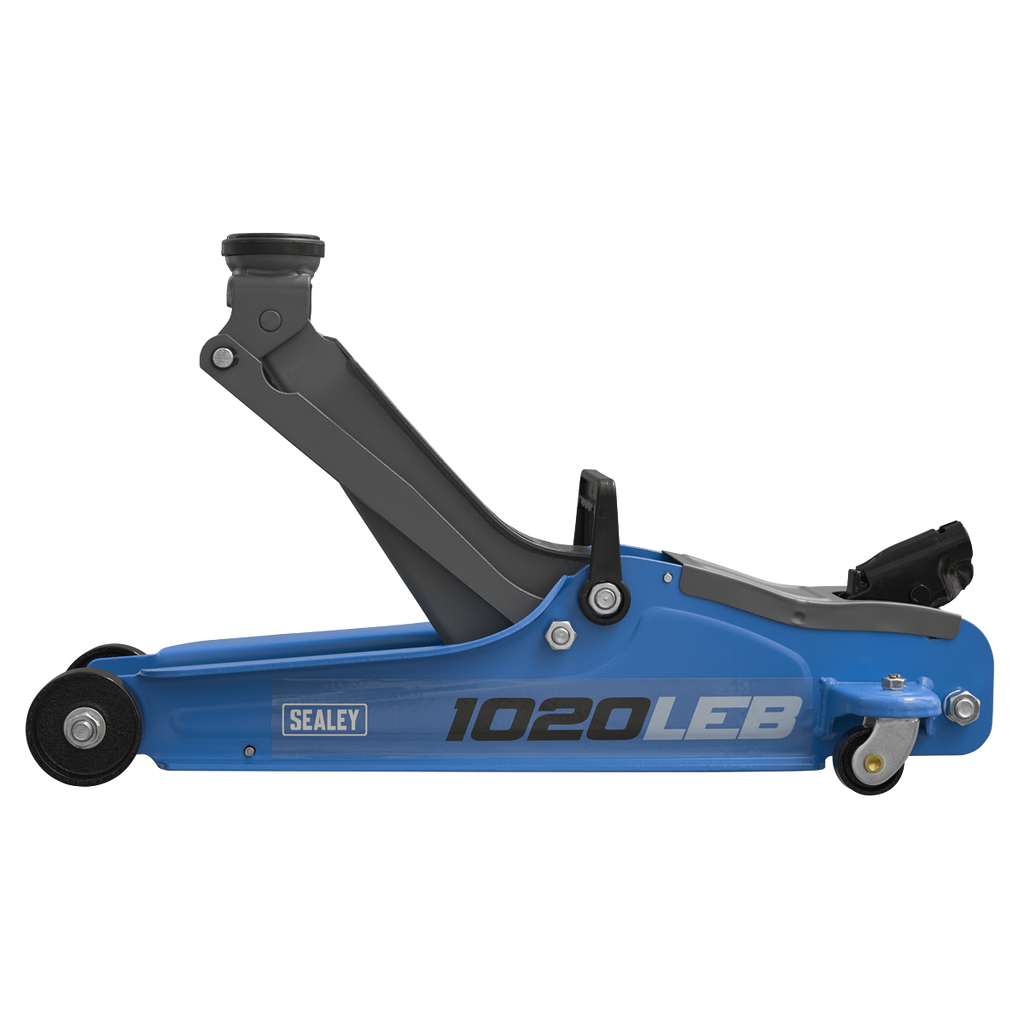 Low Profile Short Chassis Trolley Jack, 2 Tonne, Blue (1020LEB)