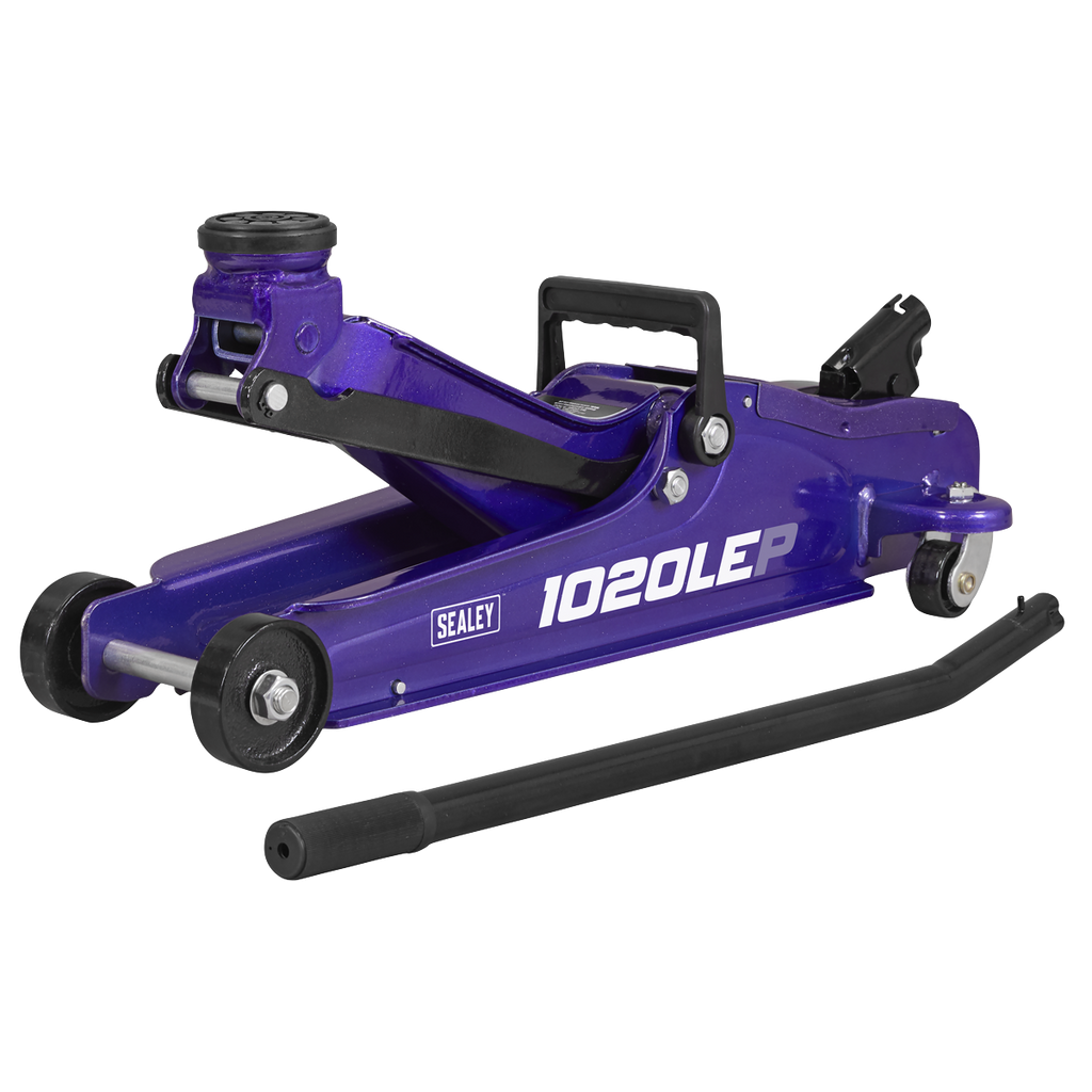 Low Profile Short Chassis Trolley Jack, 2 Tonne, Purple (1020LEP)