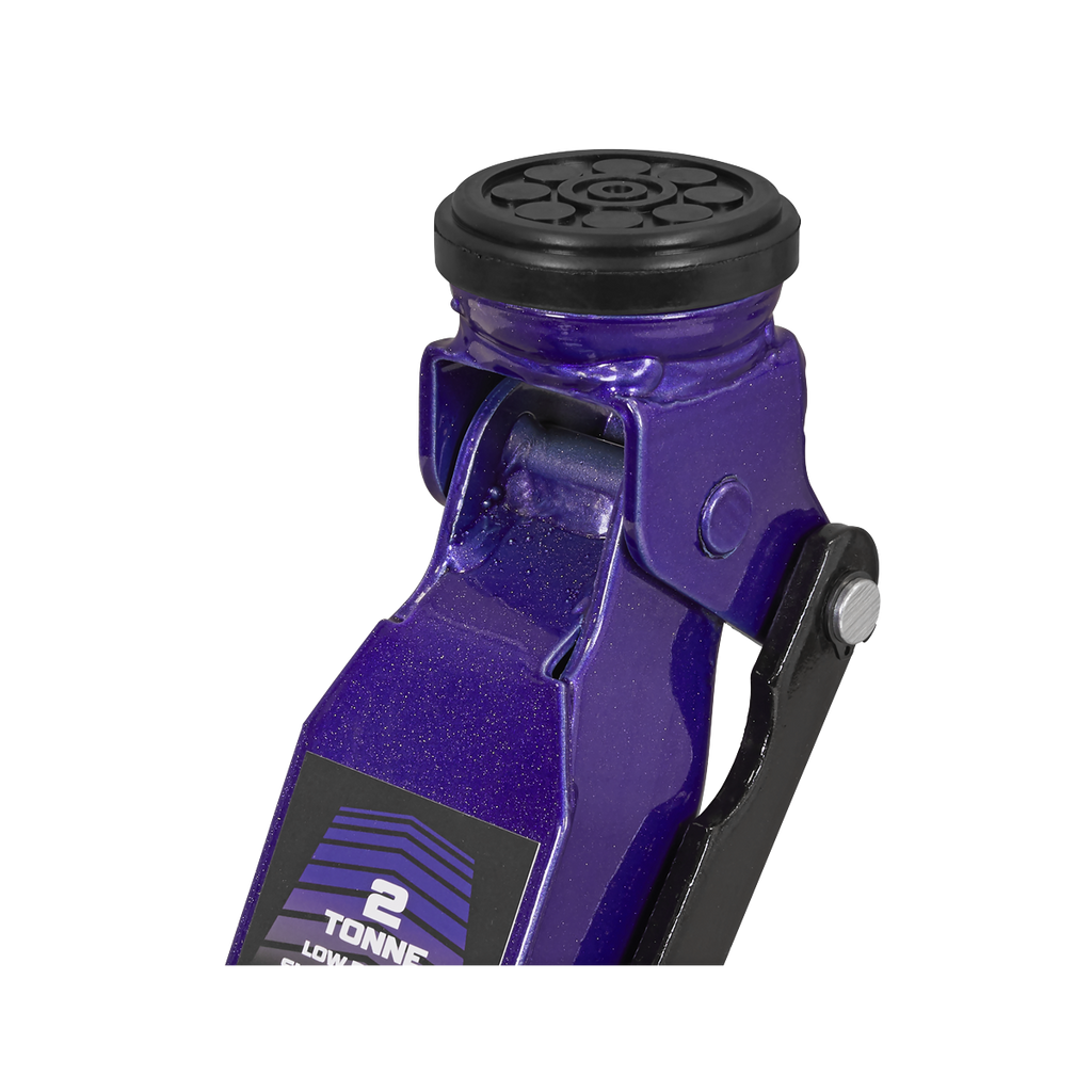 Low Profile Short Chassis Trolley Jack, 2 Tonne, Purple (1020LEP)