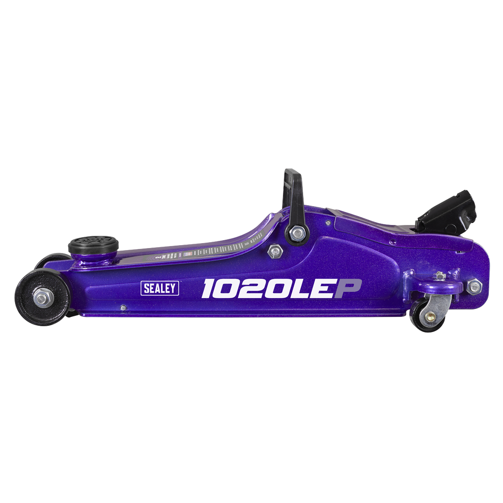 Low Profile Short Chassis Trolley Jack, 2 Tonne, Purple (1020LEP)