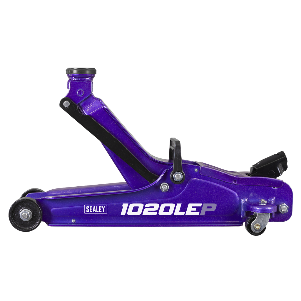 Low Profile Short Chassis Trolley Jack, 2 Tonne, Purple (1020LEP)