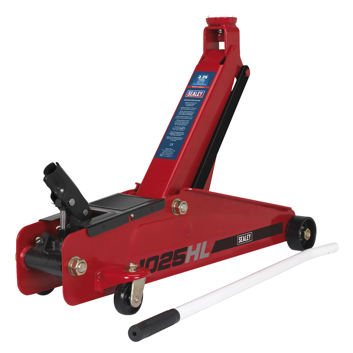 High Lift SUV Trolley Jack with Super Rocket Lift 2.25 Tonne