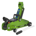 Short Chassis Trolley Jack, 2 Tonne, Green (1050CXHV)