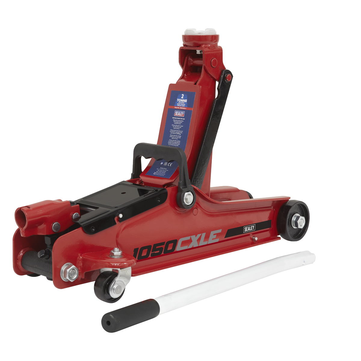 Low Profile Short Chassis Trolley Jack 2 Tonne