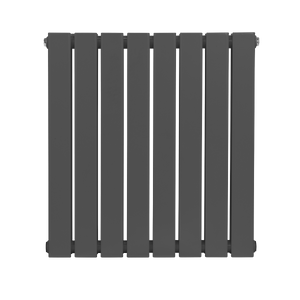 Baridi Horizontal Radiator Contemporary Double Flat Panel Design 600 x 560mm – Anthracite