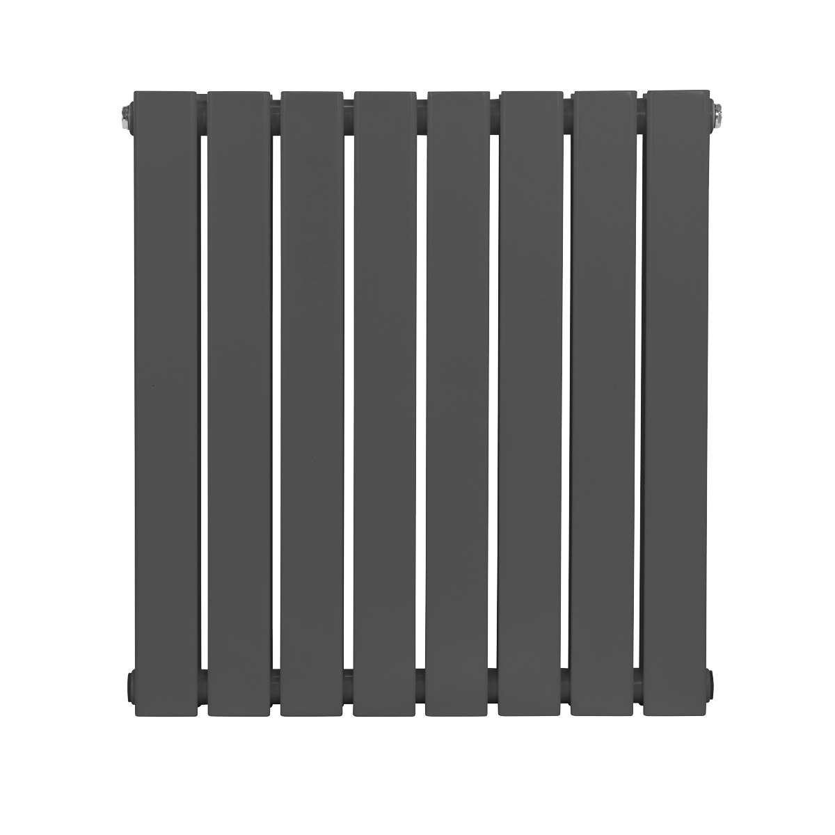 Baridi Horizontal Radiator Contemporary Double Flat Panel Design 600 x 560mm – Anthracite