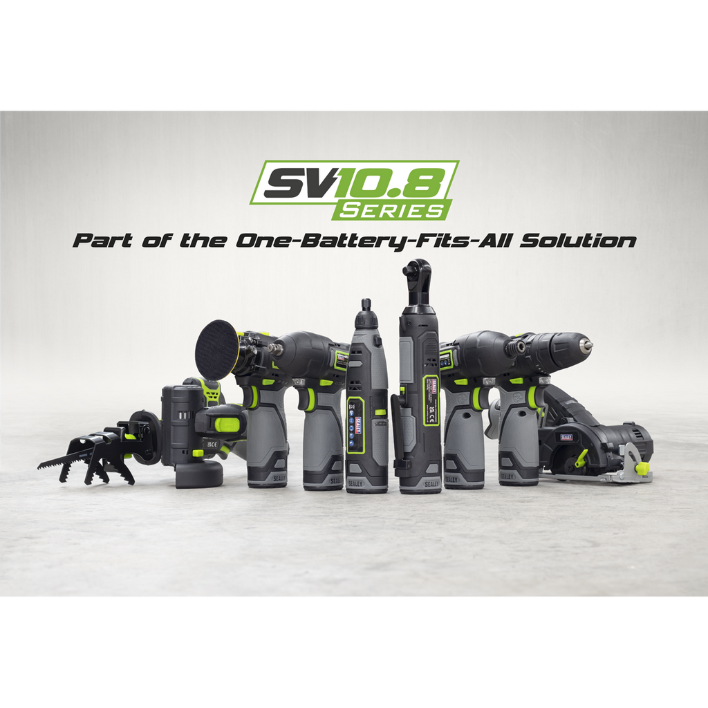SV10.8 Series 150mm Cordless Detail Sander Kit 10.8V 2Ah