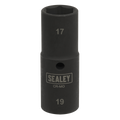 Double-Ended Impact Socket 17-19mm 1/2"Sq Drive (SX1719)