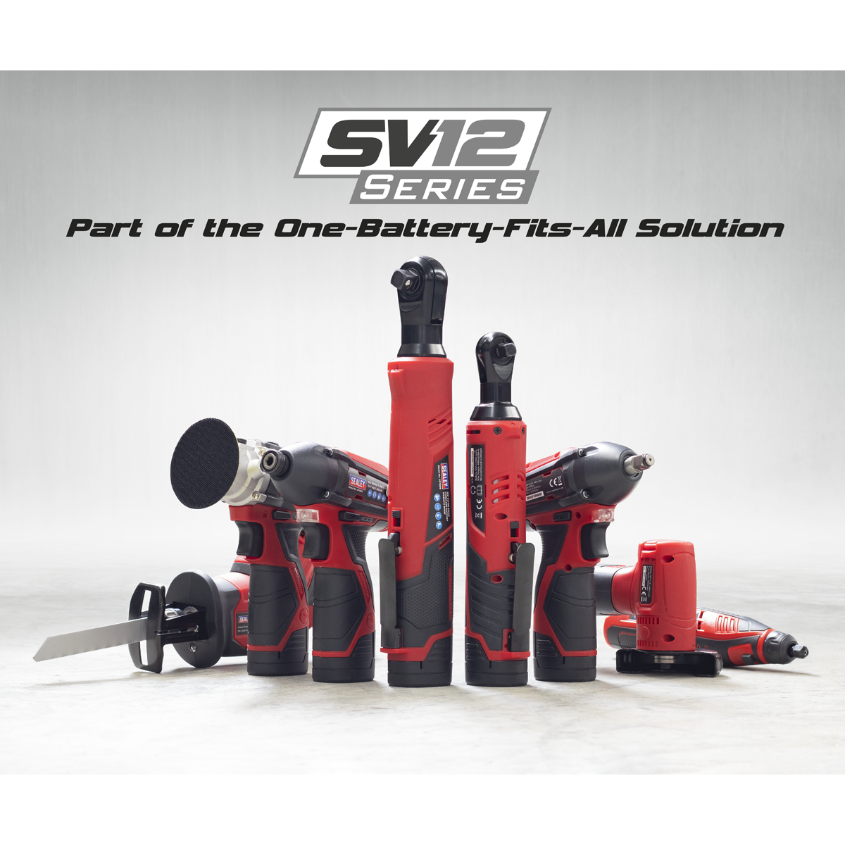 3 x SV12 Series Cordless Power Tool Kit 12V - 2 Batteries
