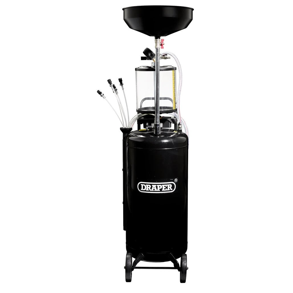 Draper Suction Oil Drainer with Chamber, 90L (13265) (Ex-Display)