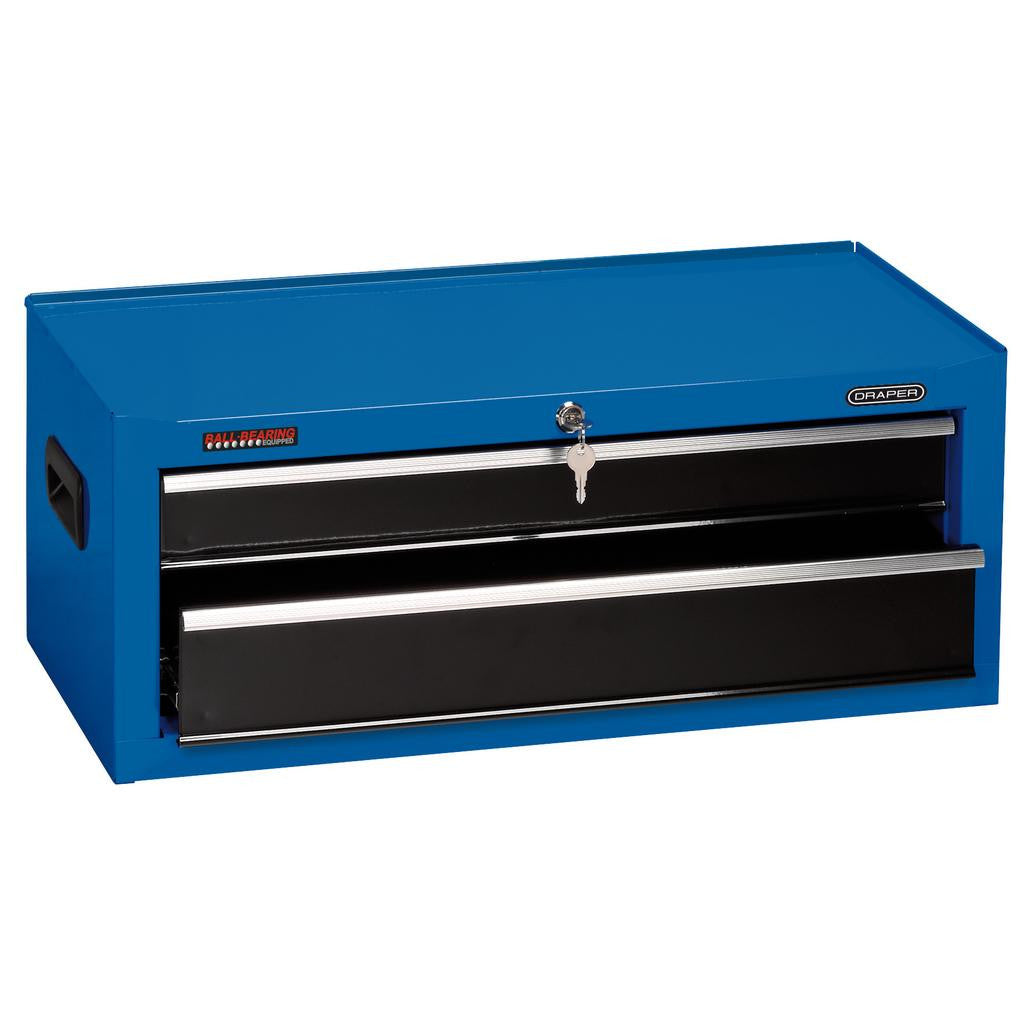 Draper Mid-Box Tool Chest 26", 2 Drawer, Blue (14958)