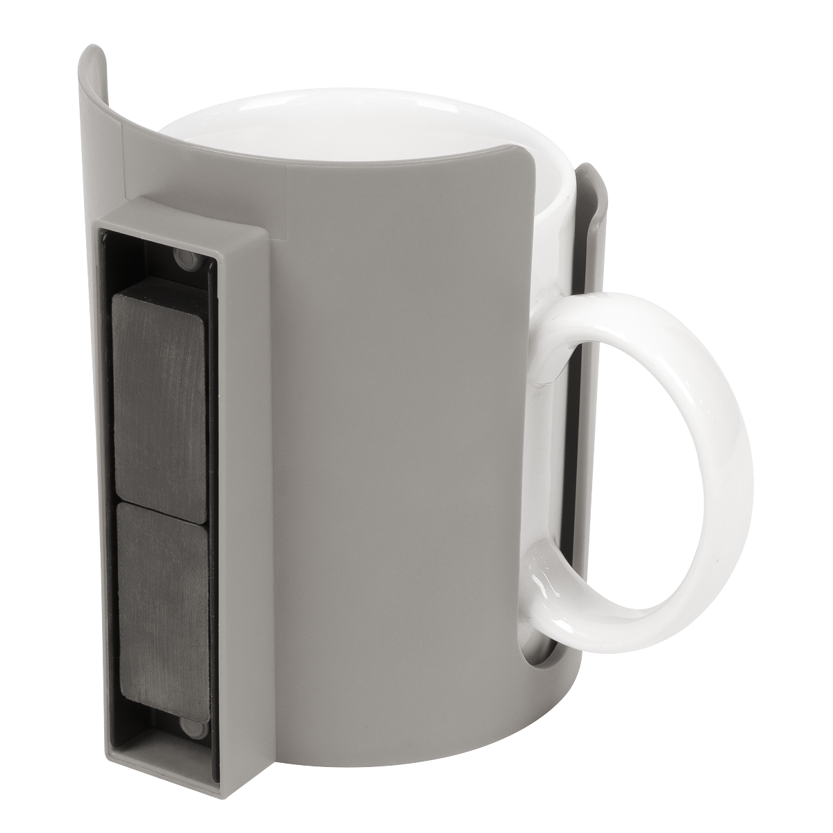 Magnetic Cup/Can Holder - Grey
