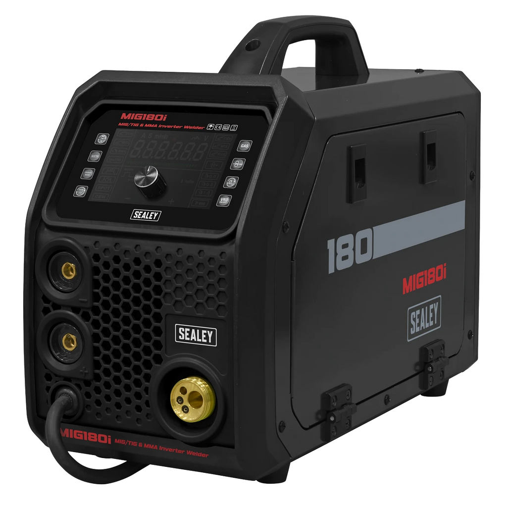 MIG/TIG & MMA (Arc/Stick) Inverter Welder 180A (MIG180I)