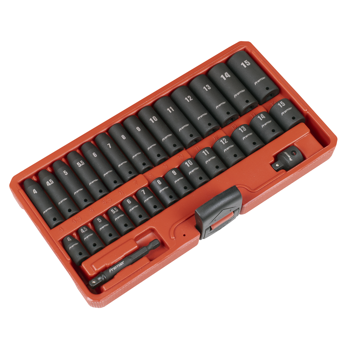 Premier Impact Socket Set 30pc 1/4"Sq Drive (AK5640M)