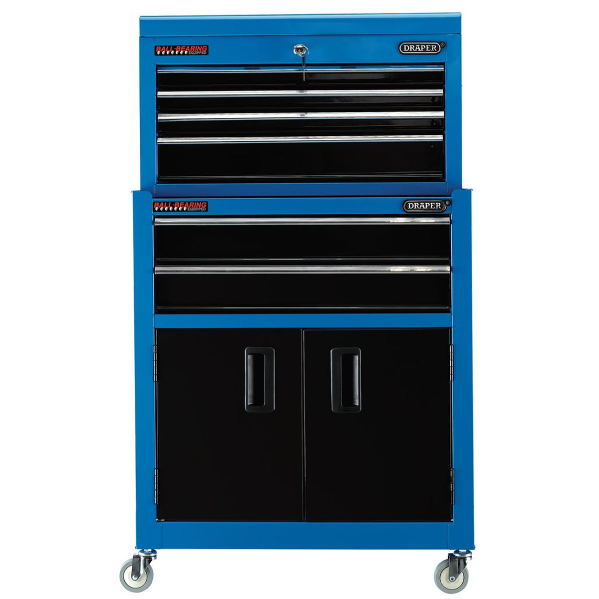Draper Combined Roller Cabinet & Tool Chest 24", 6 Drawer, Blue (19563)