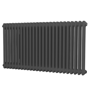 Baridi Horizontal Traditional 2 Column Radiator 600 x 1147mm – Anthracite