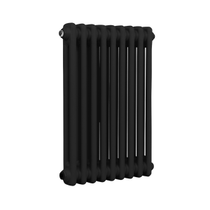 Baridi Horizontal Traditional 2 Column Radiator 600 x 427mm – Black