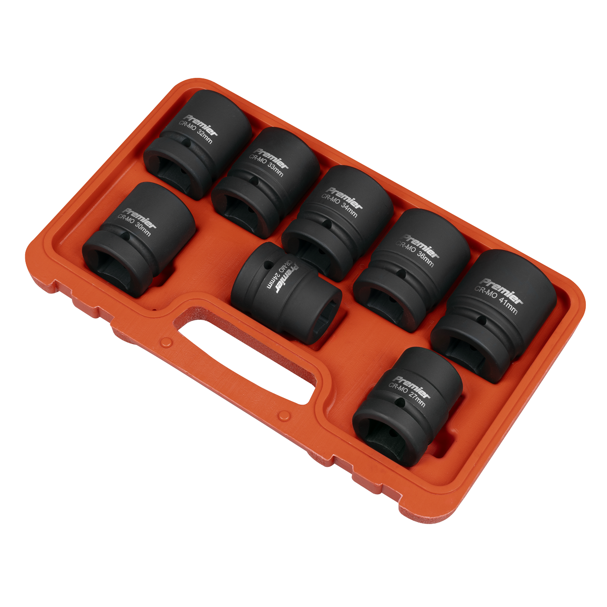Premier Impact Socket Set 1"Sq Drive 8pc
