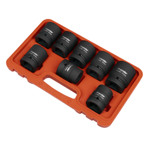 Premier Impact Socket Set 1"Sq Drive 8pc