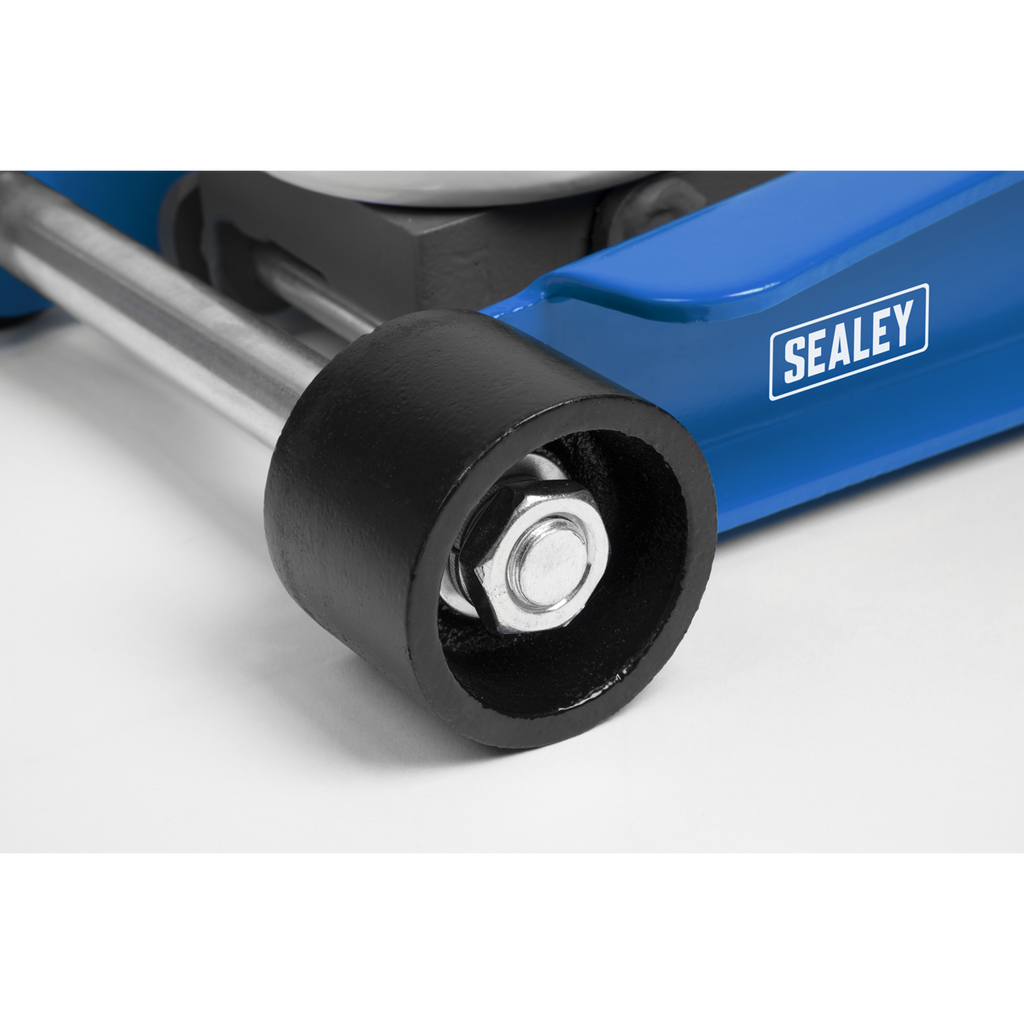 Low Profile Trolley Jack with Rocket Lift, 2.25 Tonne, Blue (2001LEBL)