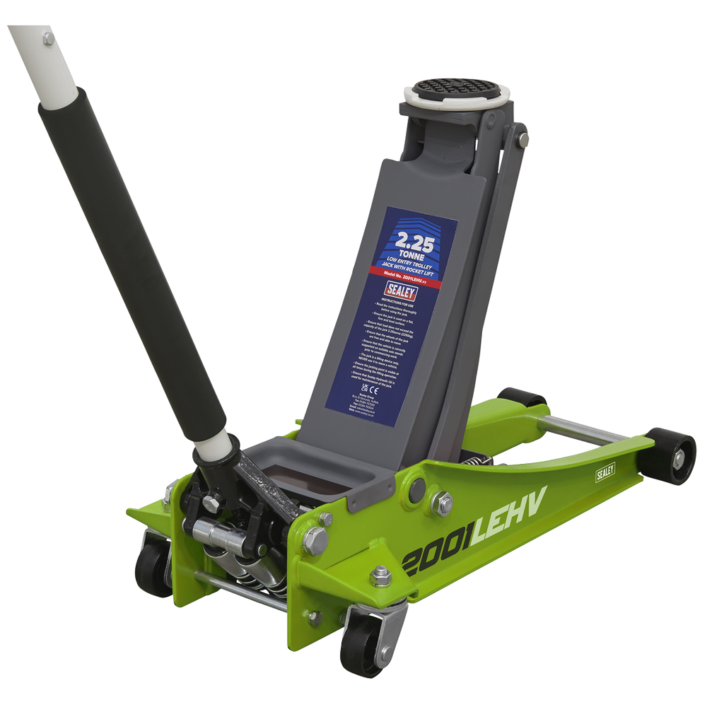 Low Profile Trolley Jack Stand Deal, 2.25 Tonne (JS1COMBO1)