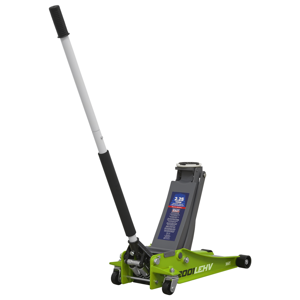 Low Profile Trolley Jack & Impact Wrench Combo, Green (2001LEHVCOMBO)