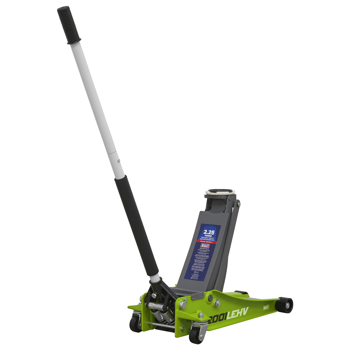 Low Profile Trolley Jack & Impact Wrench Combo, Green (2001LEHVCOMBO)