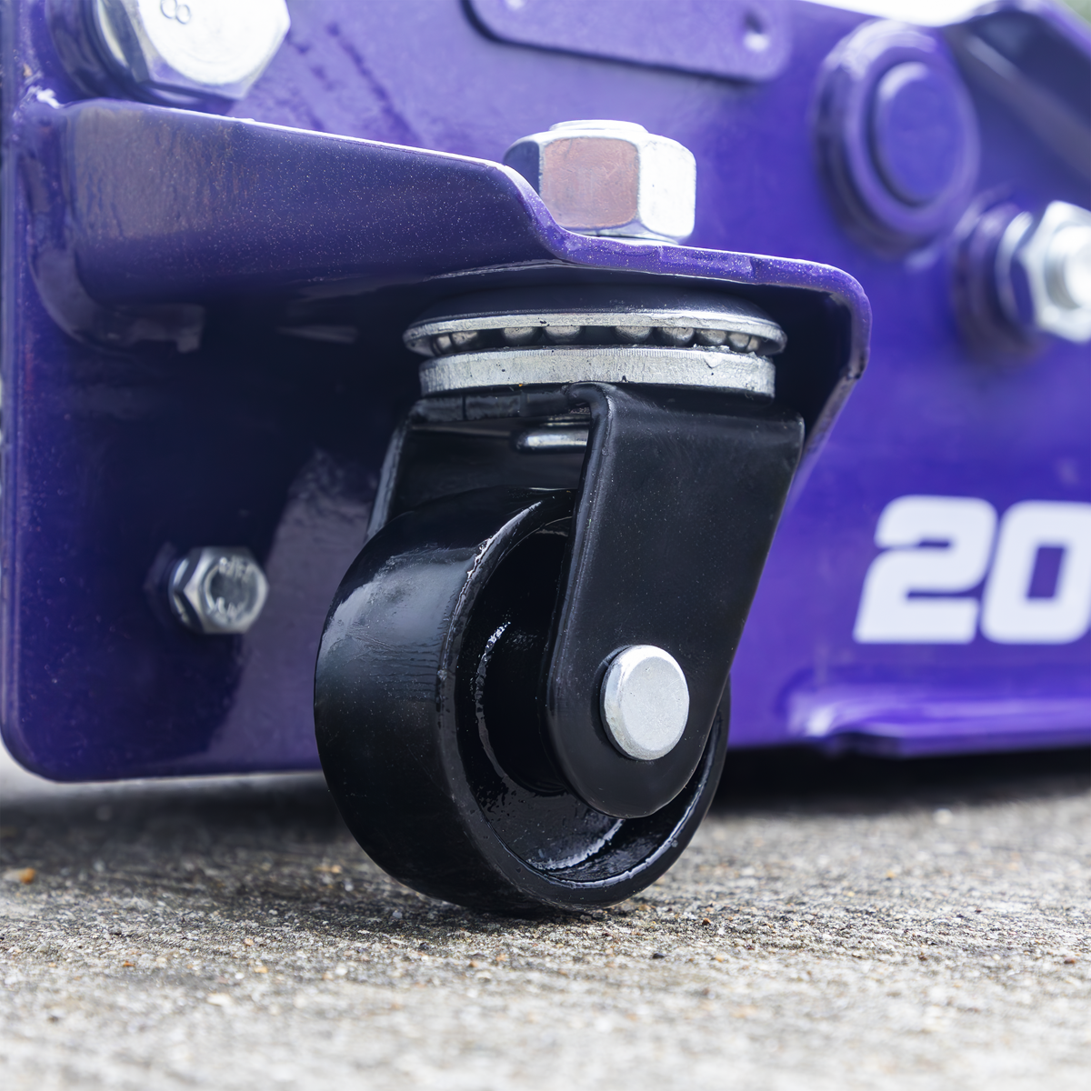 Low Profile Trolley Jack with Rocket Lift, 2.25 Tonne, Purple (2001LEP)