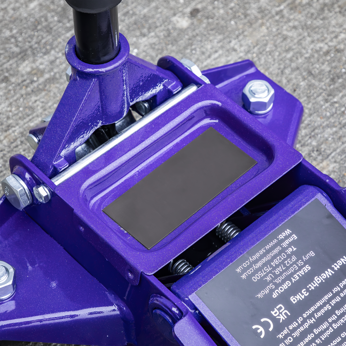Low Profile Trolley Jack with Rocket Lift, 2.25 Tonne, Purple (2001LEP)