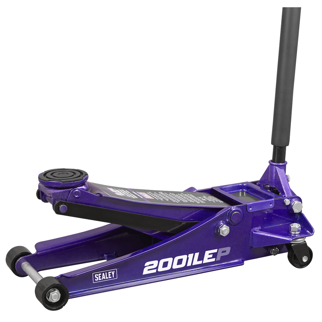 Low Profile Trolley Jack with Rocket Lift, 2.25 Tonne, Purple (2001LEP)