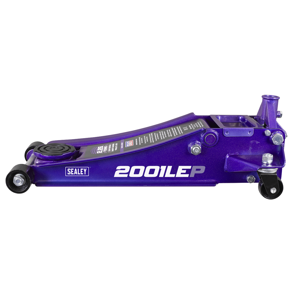 Low Profile Trolley Jack with Rocket Lift, 2.25 Tonne, Purple (2001LEP)