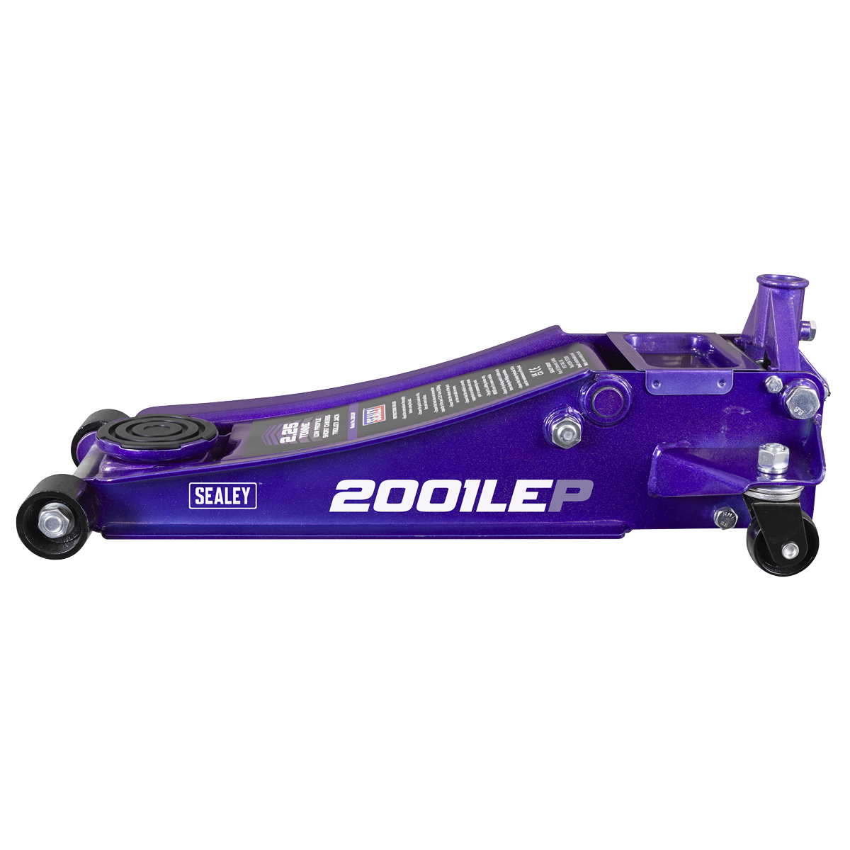 Low Profile Trolley Jack with Rocket Lift, 2.25 Tonne, Purple (2001LEP)