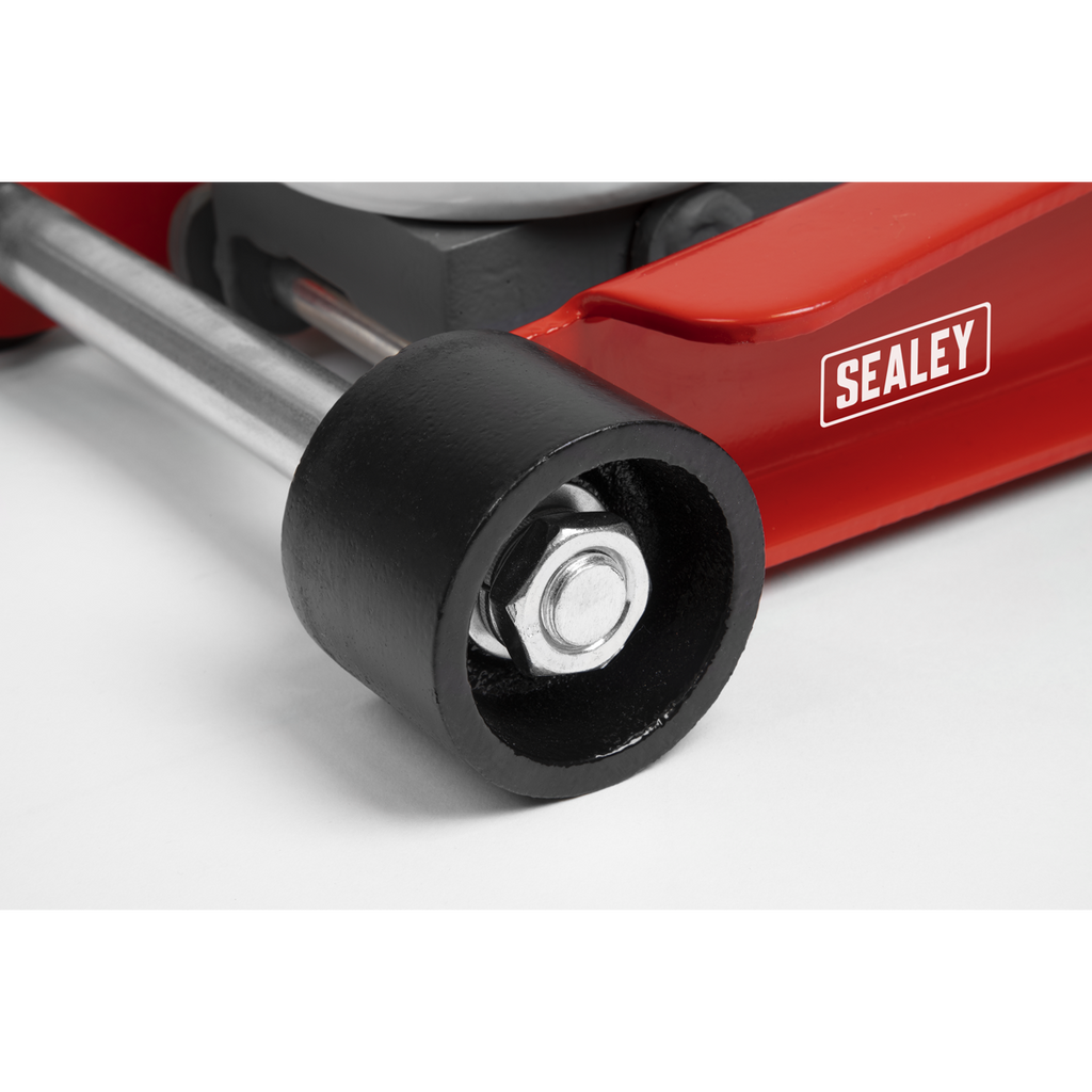 Low Profile Trolley Jack with Rocket Lift, 2.25 Tonne, Red (2001LERE)