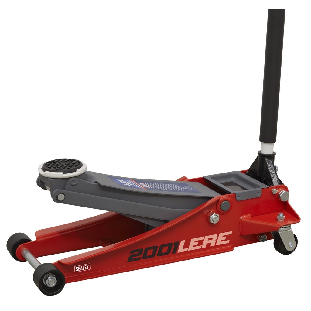 Low Profile Trolley Jack with Rocket Lift, 2.25 Tonne, Red (2001LERE)