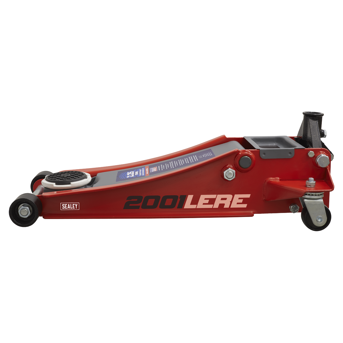 Low Profile Trolley Jack with Rocket Lift, 2.25 Tonne, Red (2001LERE)
